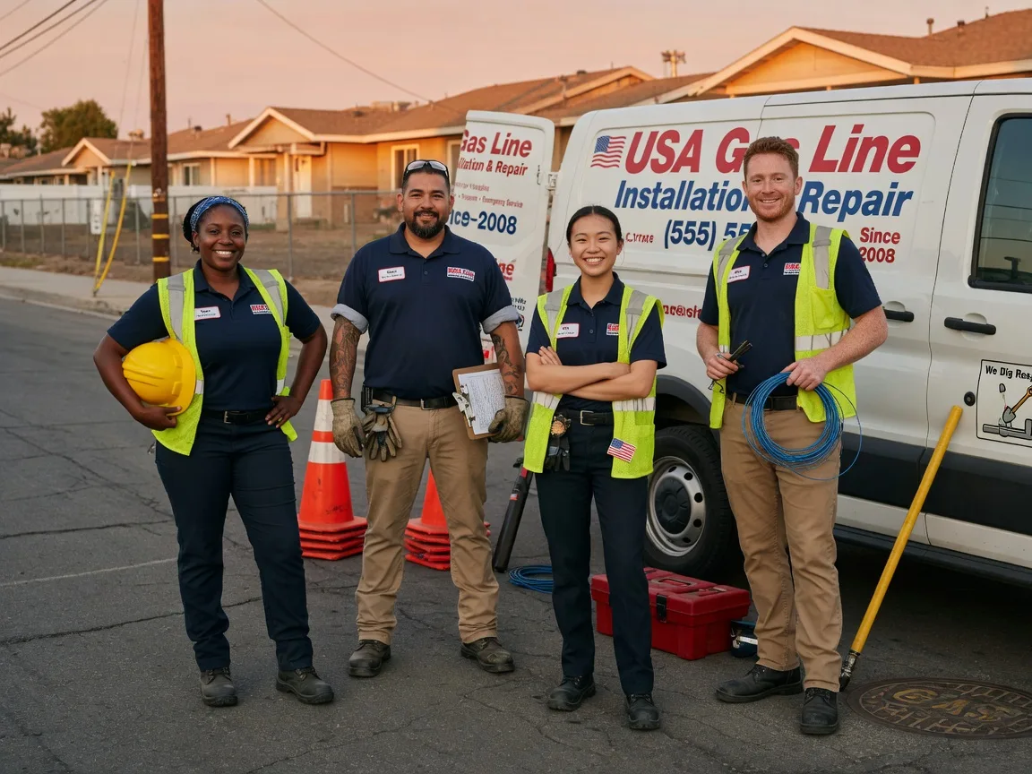 Gas Line Installation company in Brownsville, VT